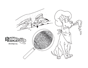 Dogs & Dinosaurs II Coloring Sheet