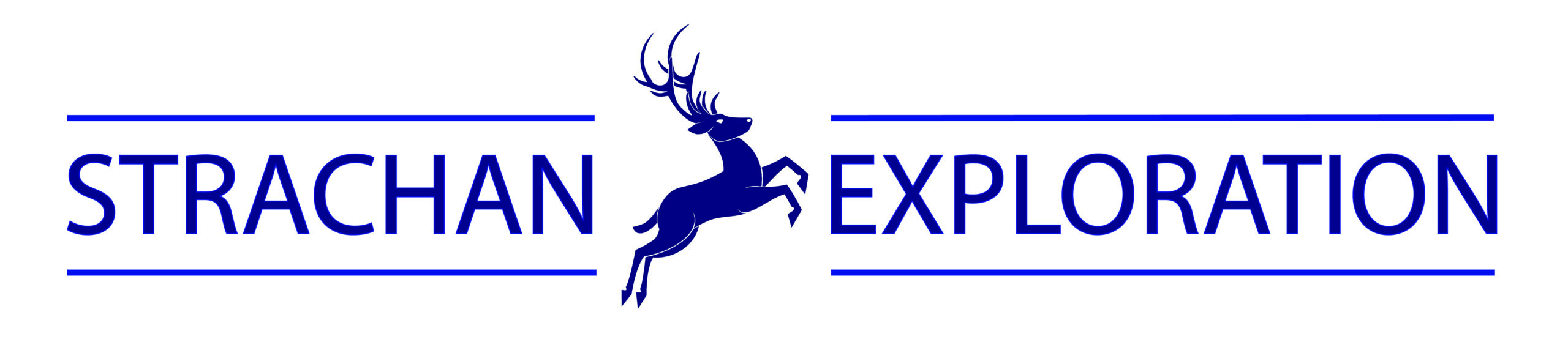 Shoemaker Blue Deer Logo 21314 Strachan Exploration logo