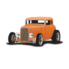 Bronze Hot Rod