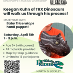 Graphic for Puppet making class