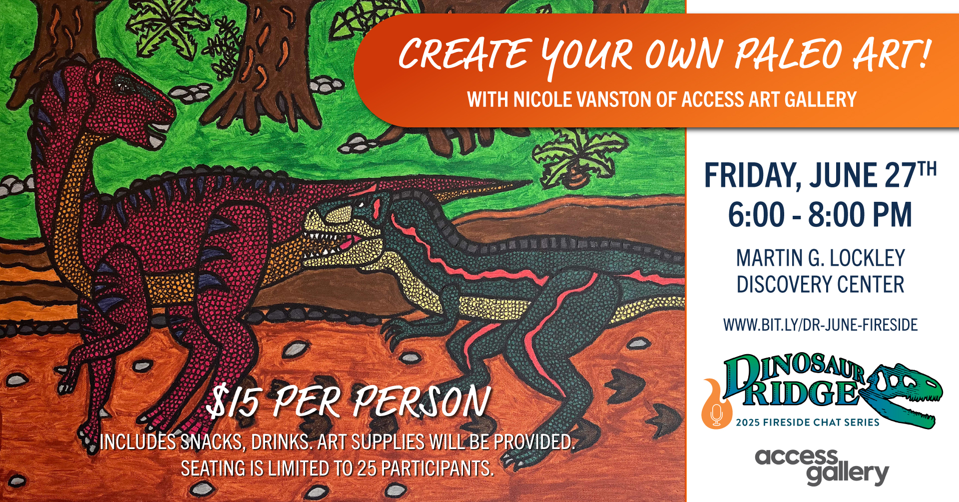 Fireside Chat June 27 with Access Gallery