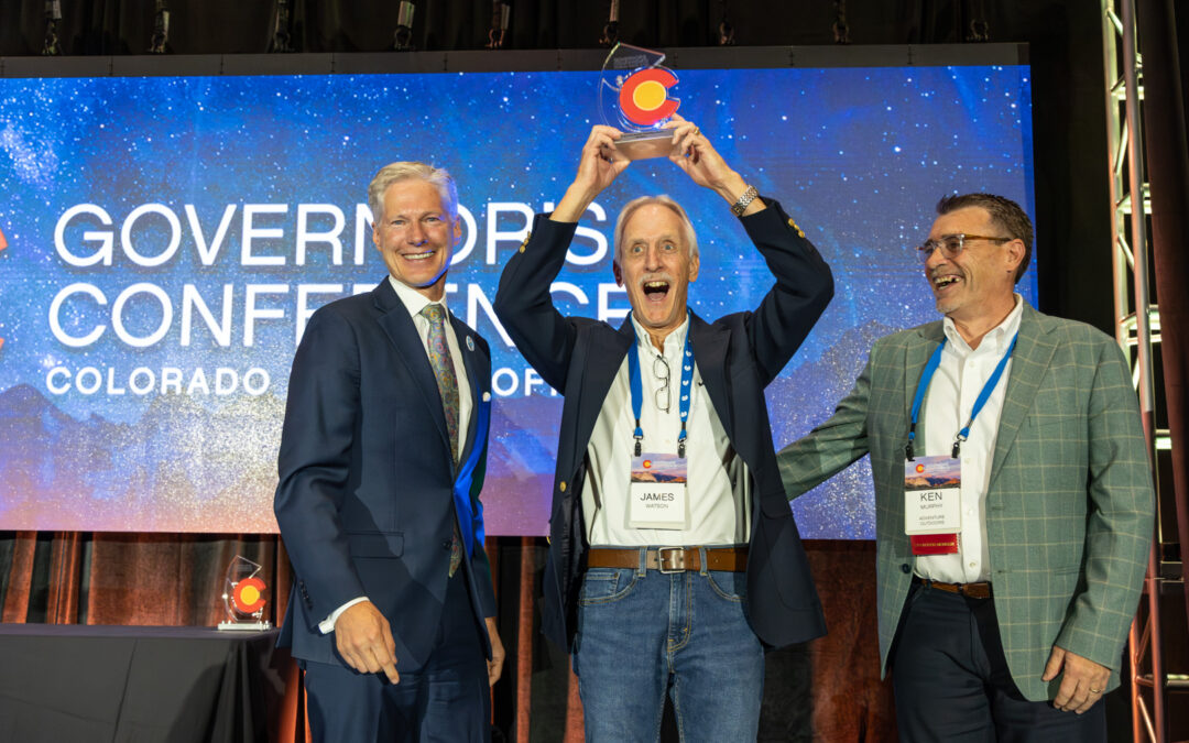 Colorado Governor’s Awards: Tourism Office Recognizes Dino Ridge Volunteer Jim Watson!